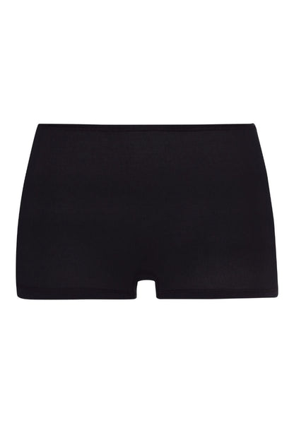 Hanro Basic Cotton Seamless Cotton Seamless Shortleg Pants (071631) Black