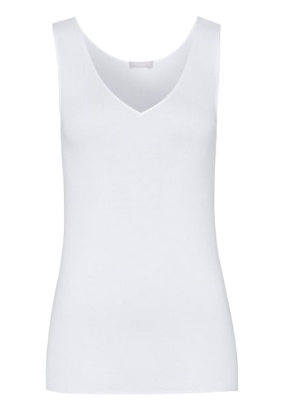 Hanro Basic Cotton Seamless Cotton Seamless Top (071602) White