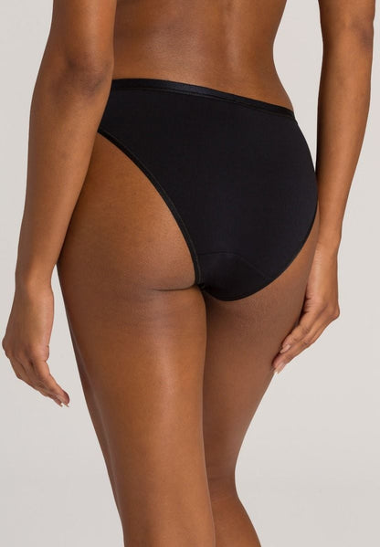 Hanro Basic Cotton Sensation Cotton Sensation Mini Briefs (071403) Black