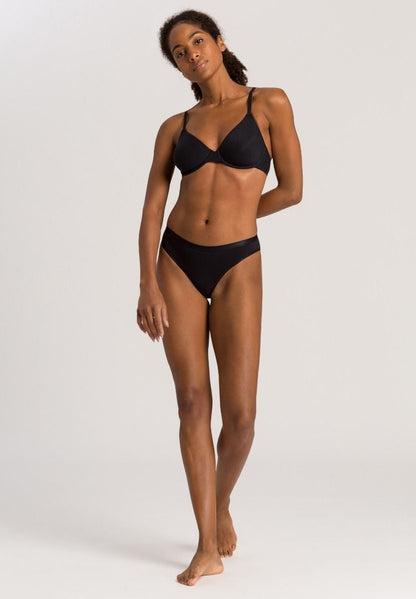 Hanro Basic Cotton Sensation Cotton Sensation Mini Briefs (071403) Black