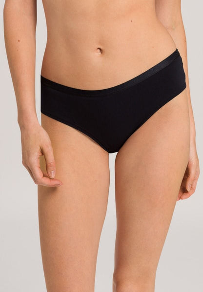 Hanro Basic Cotton Sensation Cotton Sensation Boyleg (071408) Black