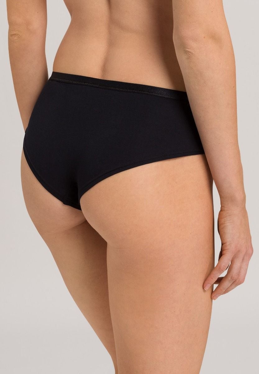 Hanro Basic Cotton Sensation Cotton Sensation Boyleg (071408) Black