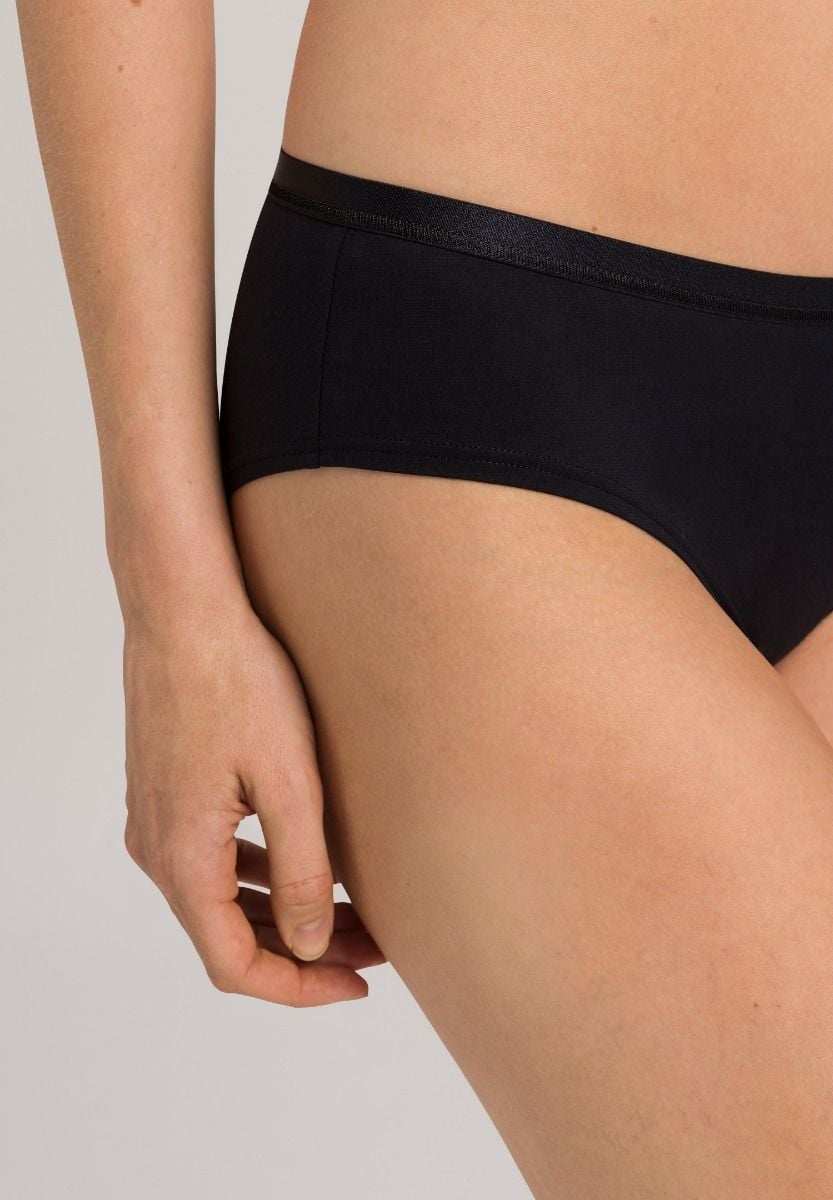 Hanro Basic Cotton Sensation Cotton Sensation Boyleg (071408) Black