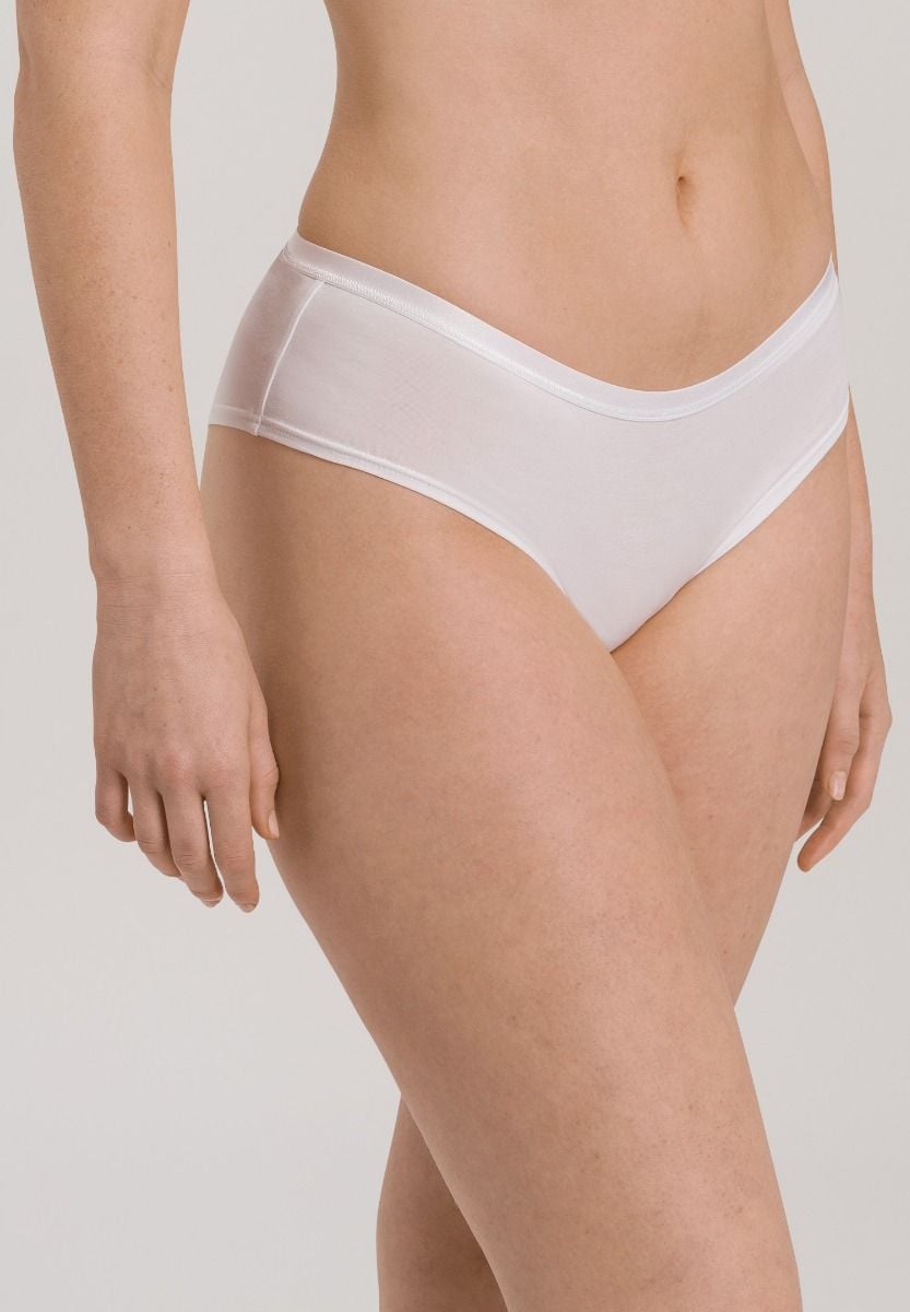 Hanro Basic Cotton Sensation Cotton Sensation Boyleg (071408) White
