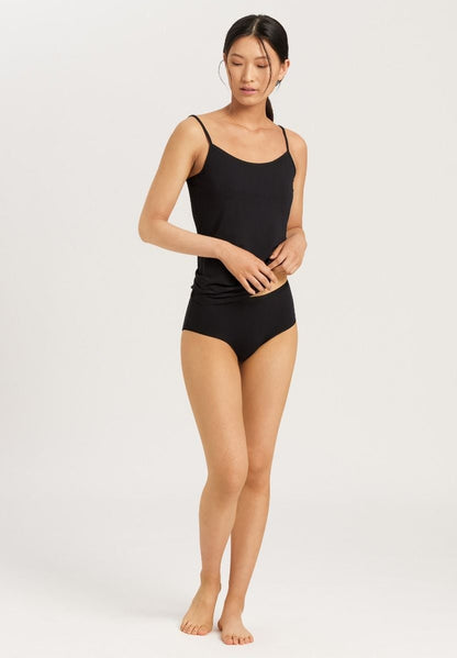 Hanro Basic Cotton Sensation Cotton Sensation Spaghetti Top (071412) Black