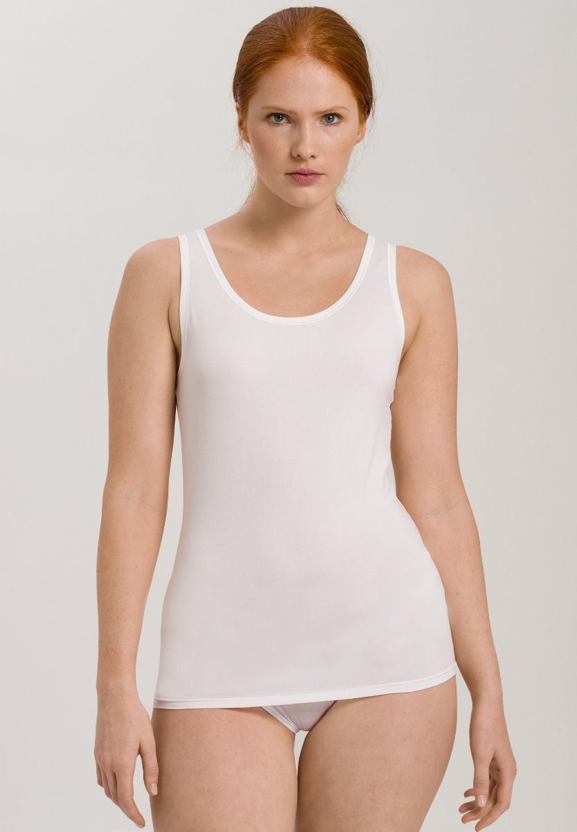 Hanro Basic Cotton Sensation Cotton Sensation Top (071406) White