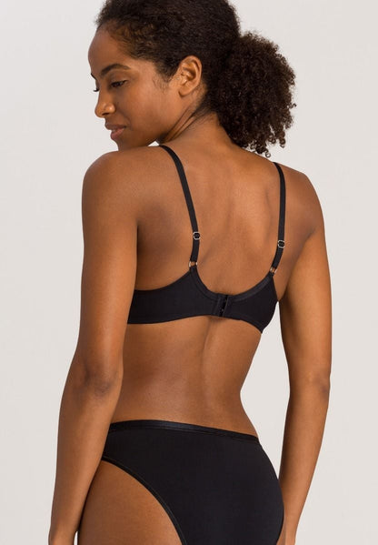 Hanro Basic Cotton Sensation Cotton Sensation U/Wire Bra (071363) Black