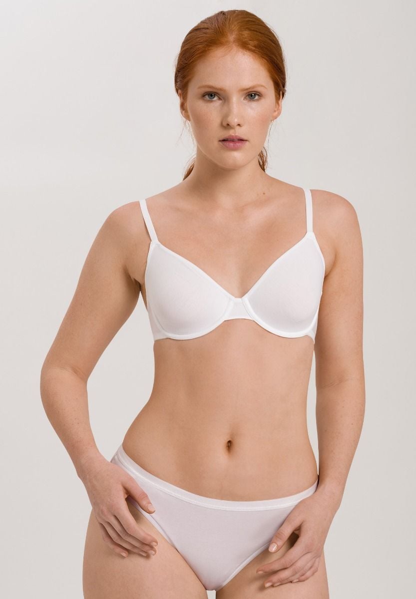 Hanro Basic Cotton Sensation Cotton Sensation U/Wire Bra (071363) White