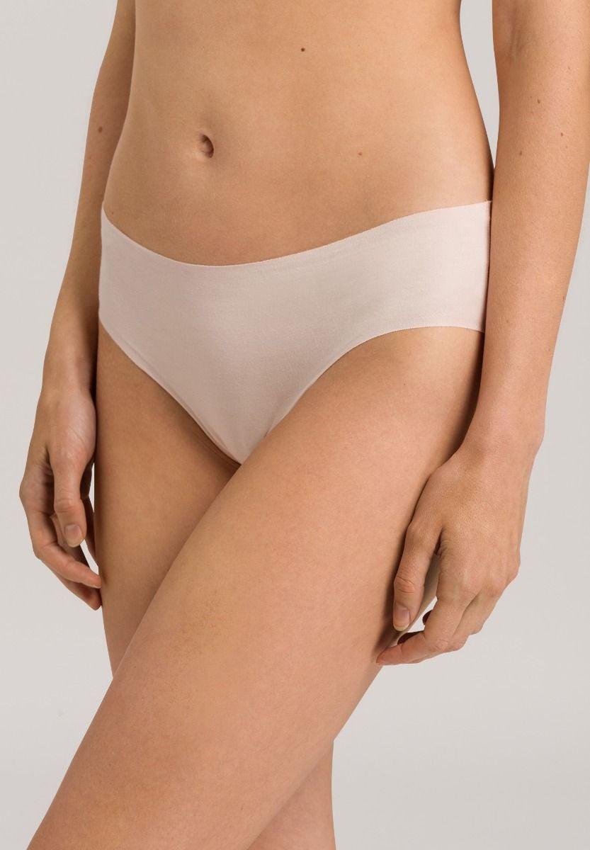 Hanro Basic Invisible Cotton Invisible Cotton Midi Briefs (071227) Powder