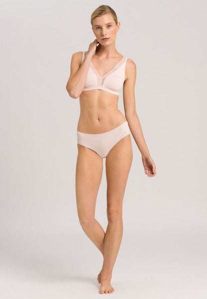 Hanro Basic Invisible Cotton Invisible Cotton Midi Briefs (071227) Powder