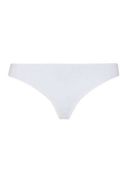 Hanro Basic Invisible Cotton Invisible Cotton Thong (071225) White