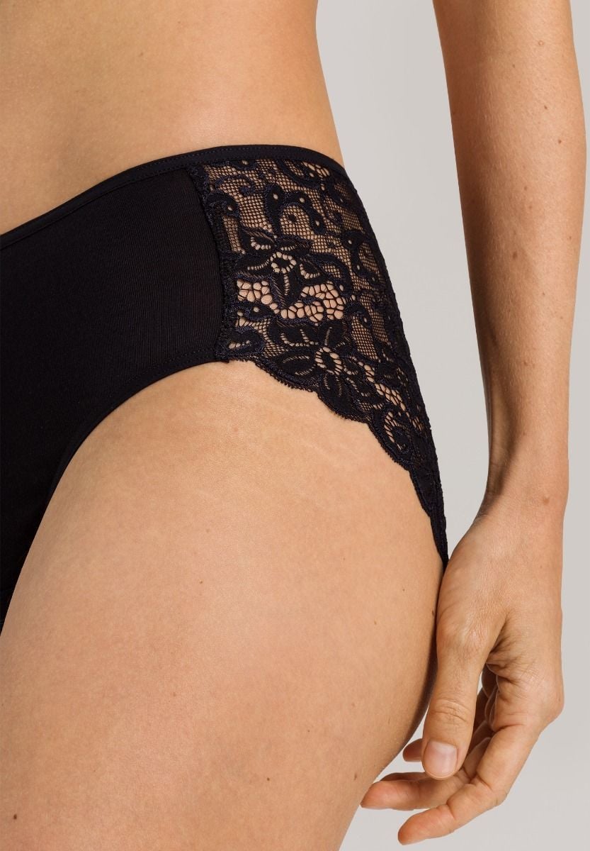 Hanro Basic Moments Moments Midi Briefs (071480) Black