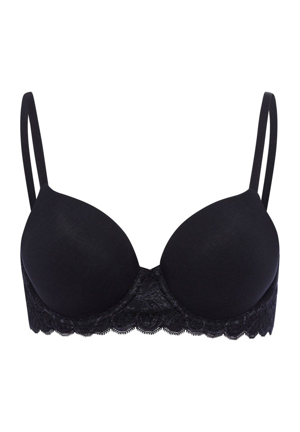 Hanro Basic Moments Moments T-Shirt Bra (071503) Black