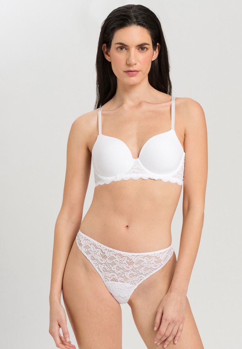 Hanro Basic Moments Moments T-Shirt Bra (071503) White