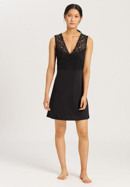 Hanro Basic Moments Nw Moments Nw Sleeveless Nightdress 90Cm (077929) Black