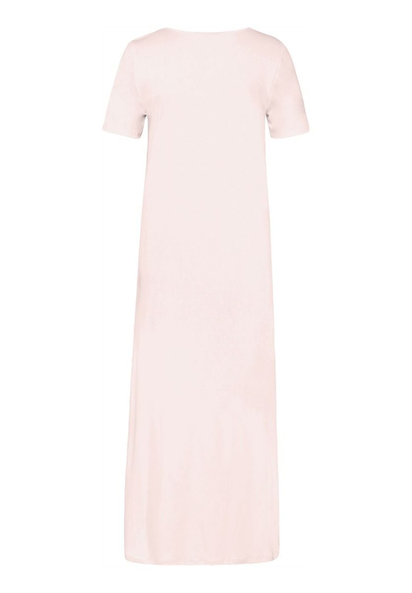 Hanro Basic Moments Nw Moments Nw S/Slv Nightdress 130Cm (077933) Crystal Pink