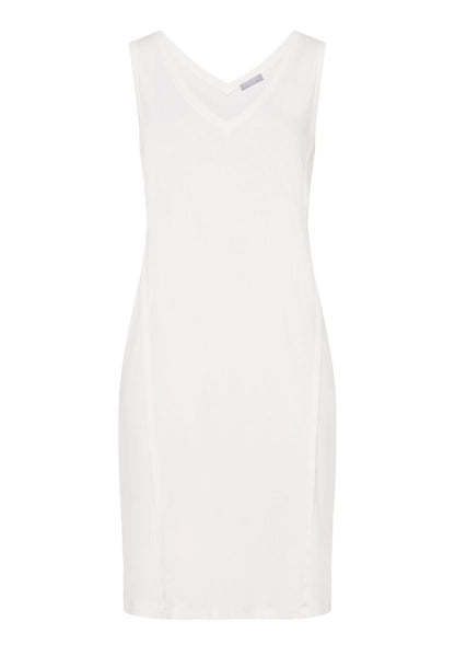 Hanro Basic Pure Essence Pure Essence Sleeveless Nightdress 95Cm (077946) Off White