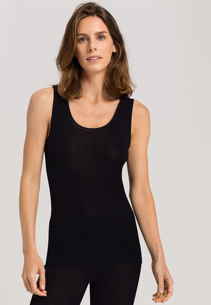 Hanro Basic Pure Silk Pure Silk Top (071717) Black