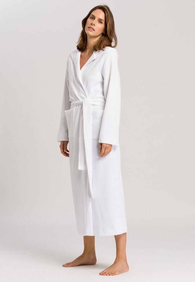 Hanro Basic Robe Selection Robe Selection Robe 130Cm (077304) White