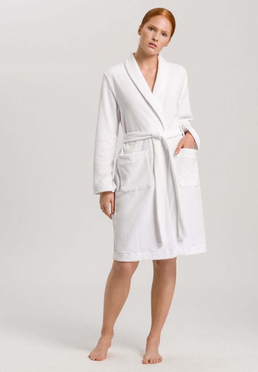 Hanro Basic Robe Selection Robe Selection Robe 100Cm (077127) White