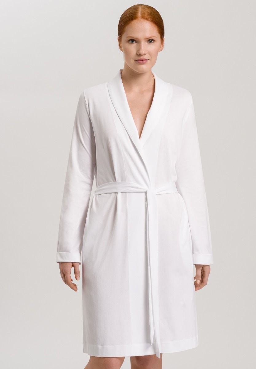 Hanro Basic Robe Selection Robe Selection Robe 100Cm (077302) White