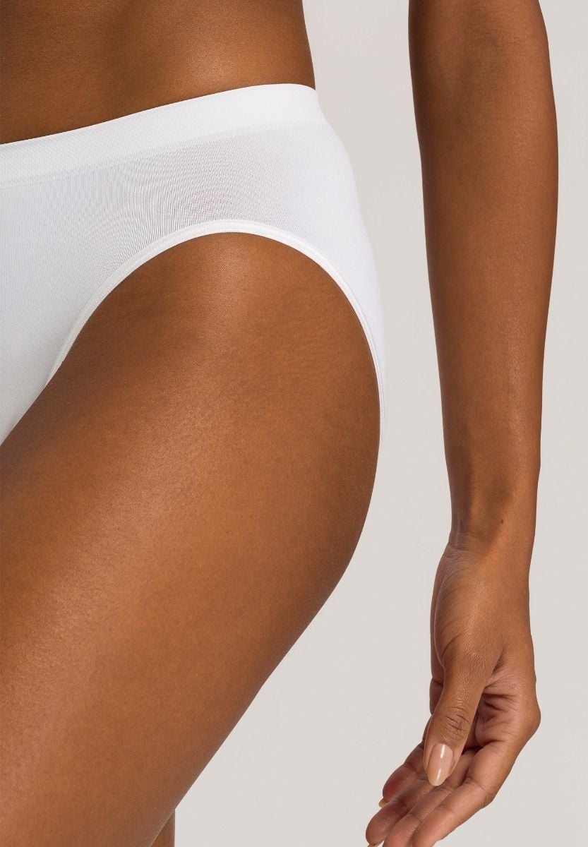 Hanro Basic Touch Feeling Touch Feeling Midi Briefs (071812) White