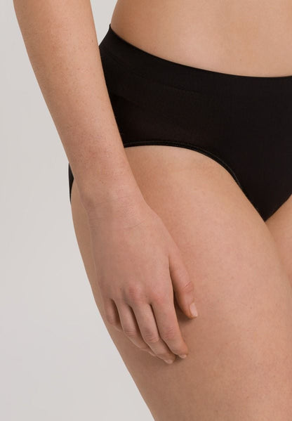 Hanro Basic Touch Feeling Touch Feeling Midi Briefs (071812) Black