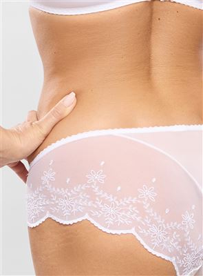 Empreinte Charlotte 02232 Shorty back close-up in White