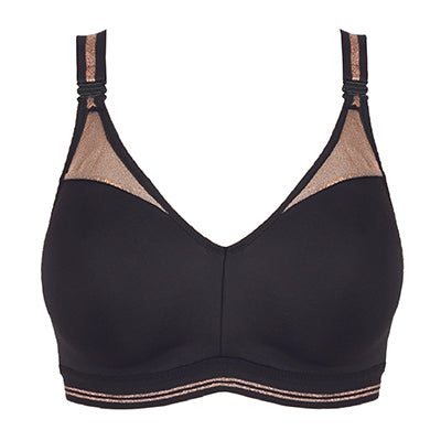 Empreinte Initiale 07200 Spacer Bra flat lay in Gris Intense