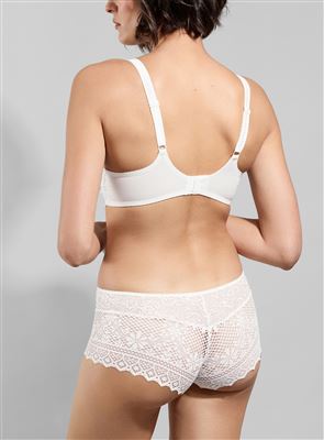 Empreinte Cassiopee 07151 Seamless Bra back view in White