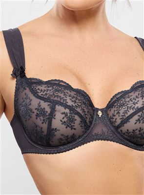 Empreinte Charlotte 08232 Bra in Anthracite