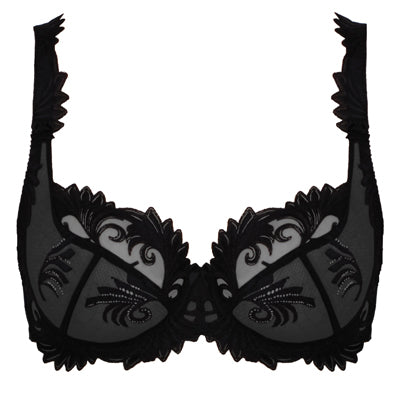 Empreinte Thalia 0856 Plunge Bra front view in Black