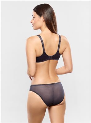 Empreinte Charlotte 07232 Bra back view in Anthracite