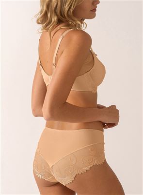 Empreinte Thalia 1856 Plunge Bra back view in Caramel