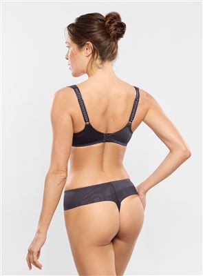Empreinte Charlotte 08232 Bra back view in Anthracite