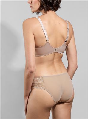 Empreinte Cassiopee 07151 Seamless Bra back view in Rose Sauvage