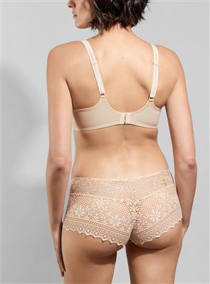 Empreinte Cassiopee 07151 Seamless Bra back view in Creamy Beige