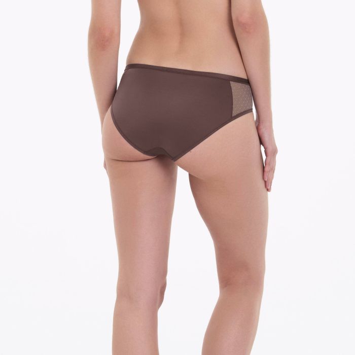 Rosa Faia Eve High-Waist Briefs (1332) Truffle