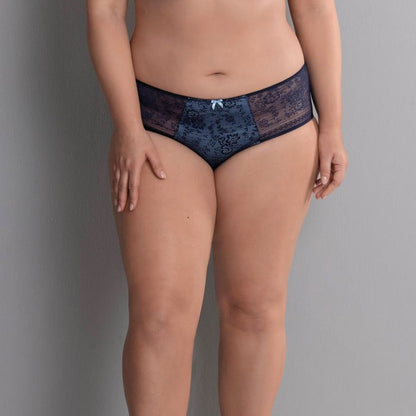 Rosa Faia Fleur High-Waist Briefs (1355) Blue