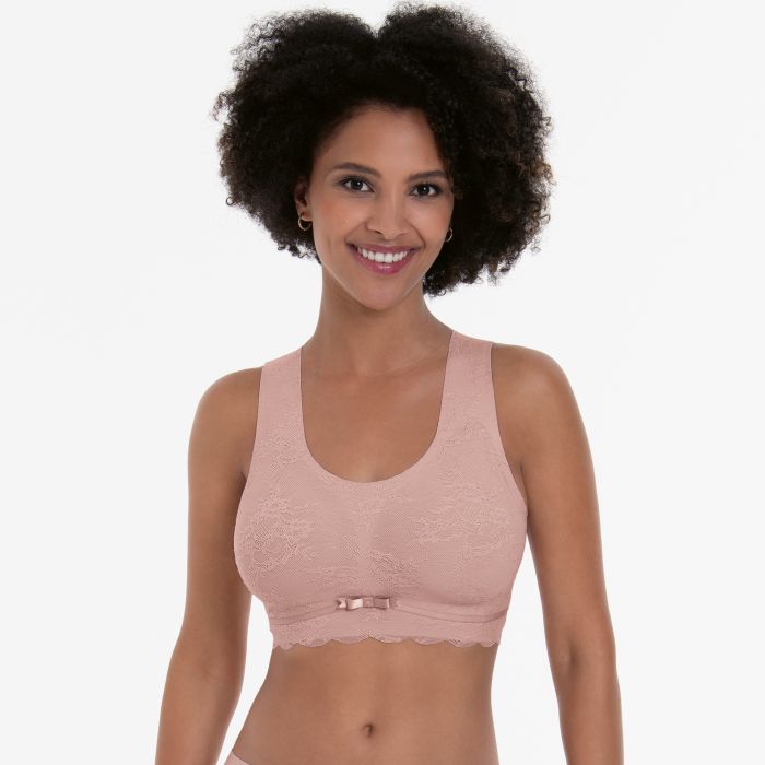 Anita Essential Lace Bralette Padded Cups (5400) Rosewood