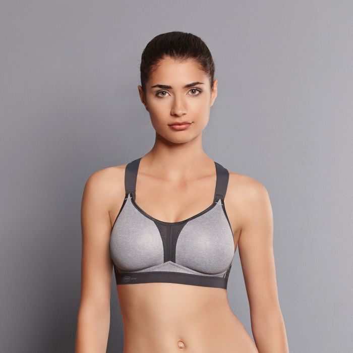 Anita Dynamix Star Sports Bra X-Back (5537) Grey