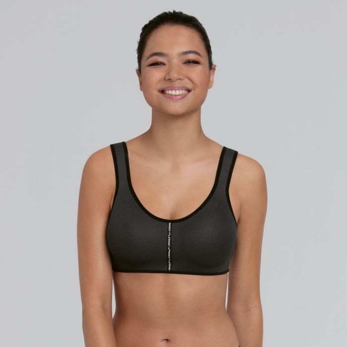 Anita Panalp Air Sports Bra Moulded (5560) Anthracite/Black