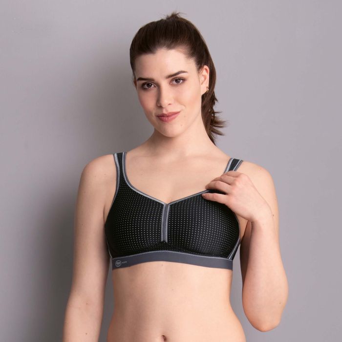 Anita Performance Sports Bra Moulded (5566) Black/Anthracite