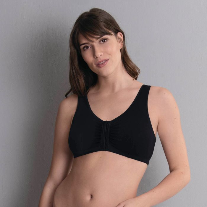 Anita Hazel Post Mastectomy Bra Front Closure (5765X) Black
