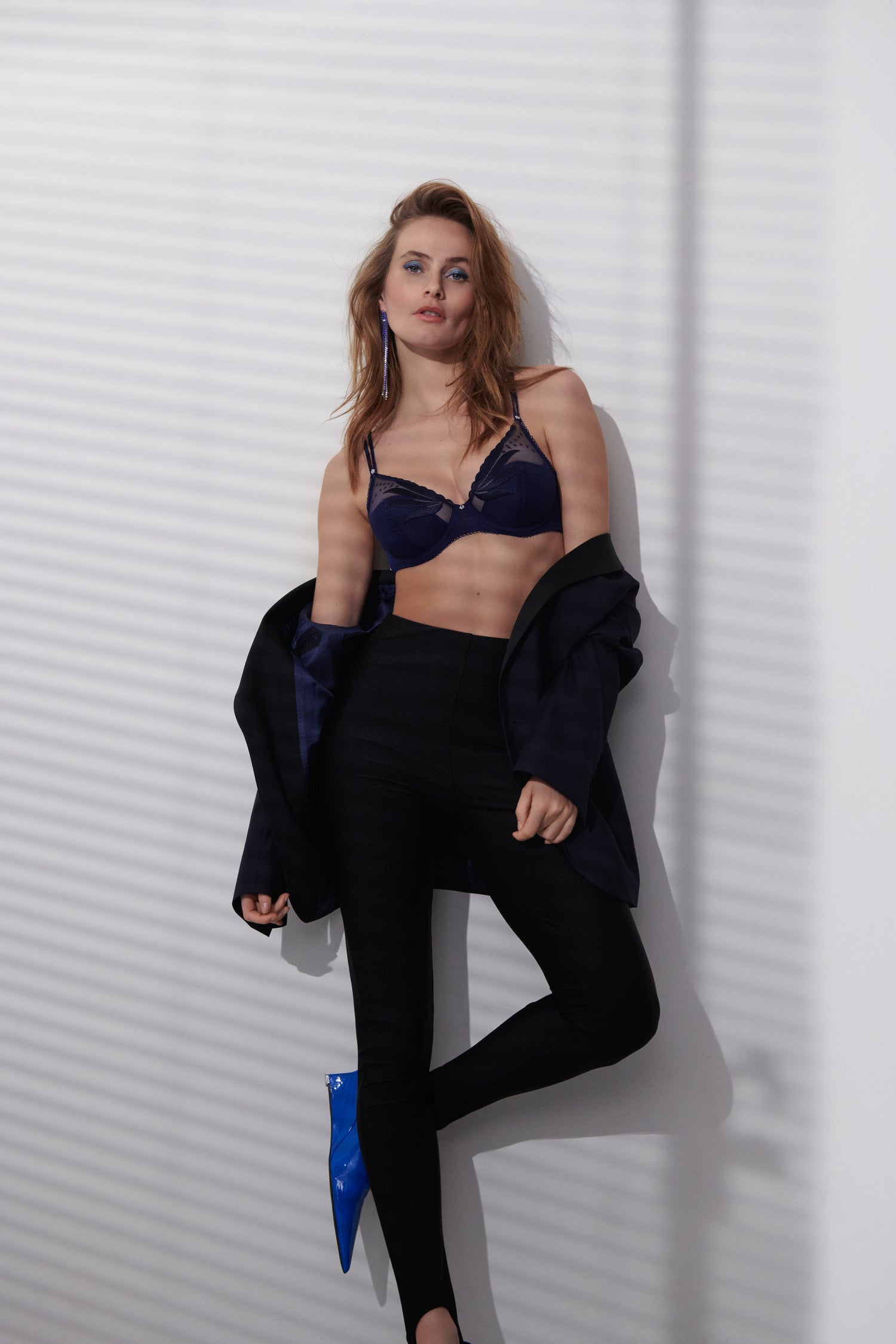 Marie Jo Etoile Half Padded Plunge Bra (0102745) Sapphire Blue