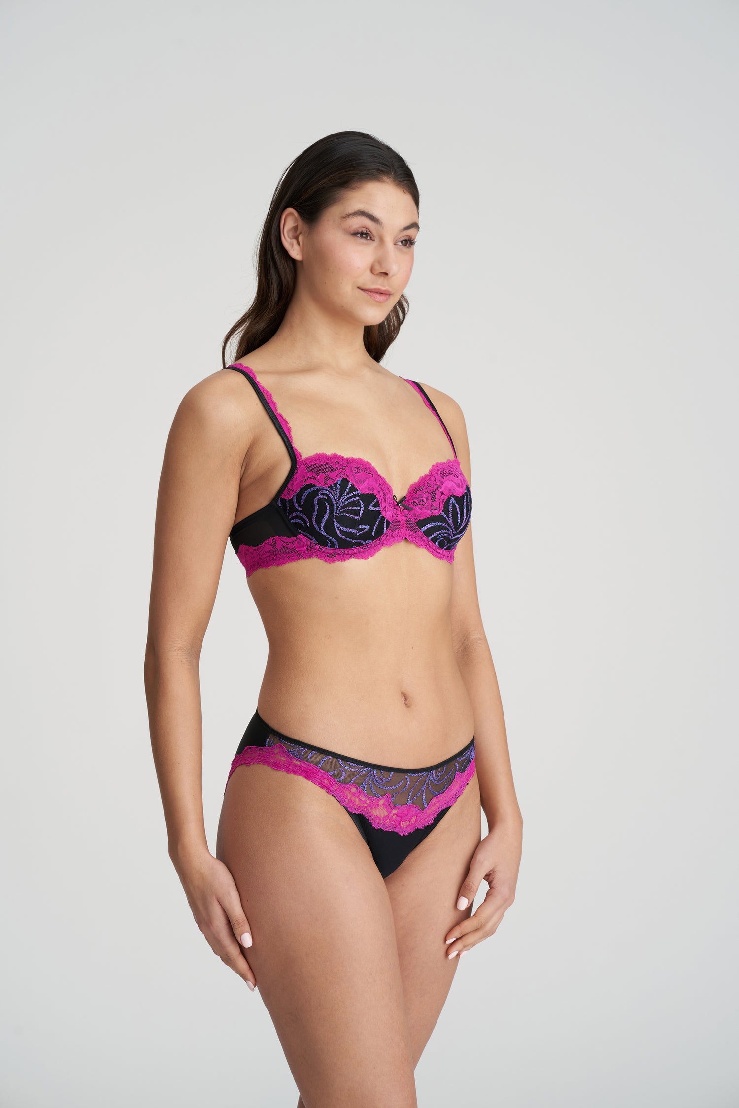 Marie Jo Adelade Padded Balcony Bra (0102709) Winter Dusk