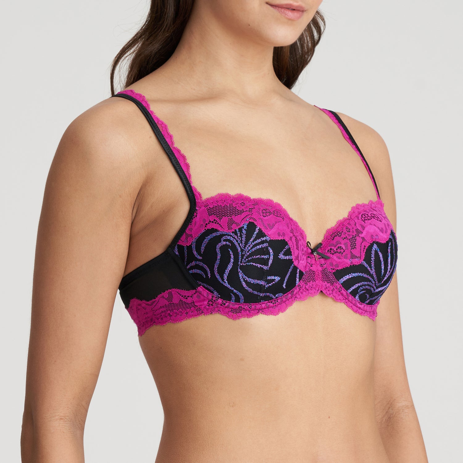 Marie Jo Adelade Padded Balcony Bra (0102709) Winter Dusk