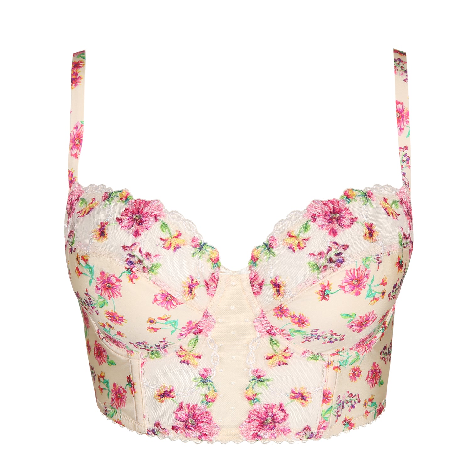 Marie Jo Chen Balcony Bra Horizontal Seam (0102683) Pearled Ivory