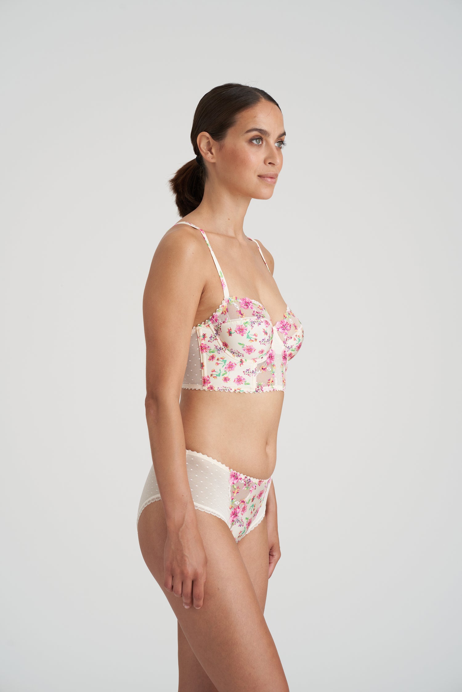 Marie Jo Chen Balcony Bra Horizontal Seam (0102683) Pearled Ivory