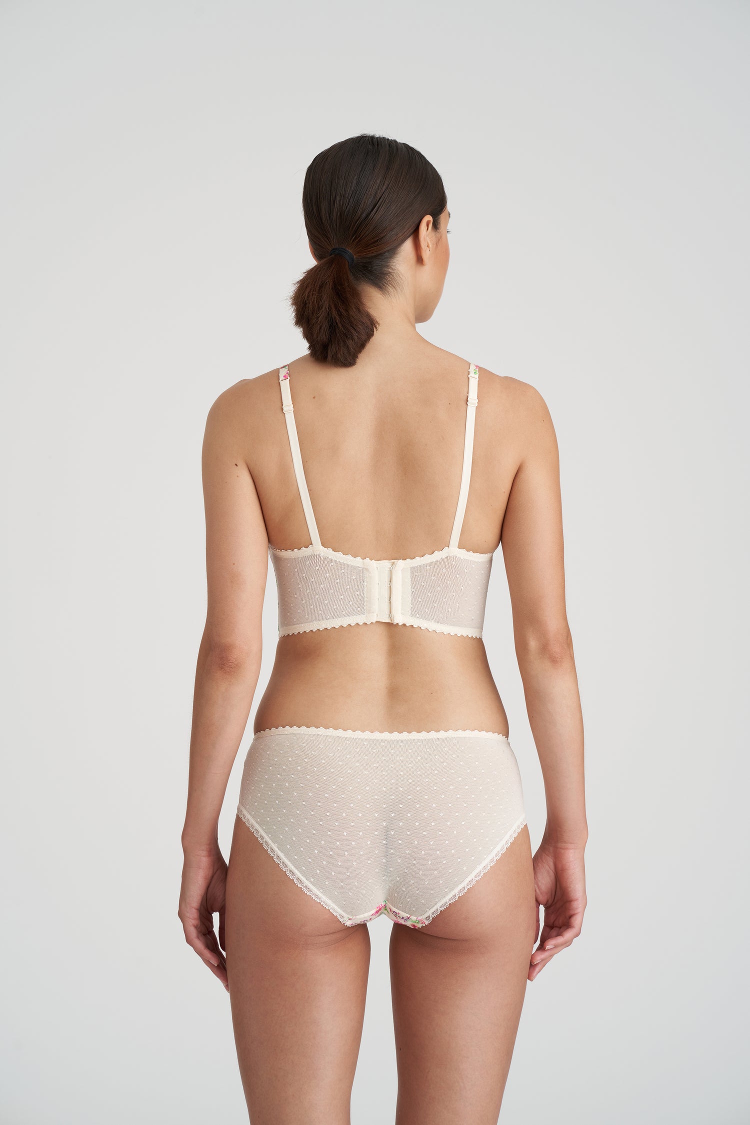 Marie Jo Chen Balcony Bra Horizontal Seam (0102683) Pearled Ivory